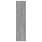 vidaXL Zapatero de madera de ingeniería gris Sonoma 80x21x87,5 cm vidaXL Zapatero de madera de ingeniería gris Sonoma 80x21x87,5 cm