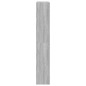 vidaXL Zapatero de madera de ingeniería gris Sonoma 80x21x125,5 cm vidaXL Zapatero de madera de ingeniería gris Sonoma 80x21x125,5 cm