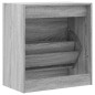 vidaXL Zapatero de madera de ingeniería gris Sonoma 60x34x63,5 cm vidaXL Zapatero de madera de ingeniería gris Sonoma 60x34x63,5 cm