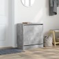 vidaXL Zapatero de madera de ingeniería gris hormigón 60x34x63,5 cm vidaXL Zapatero de madera de ingeniería gris hormigón 60x34x63,5 cm