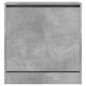 vidaXL Zapatero de madera de ingeniería gris hormigón 60x34x63,5 cm vidaXL Zapatero de madera de ingeniería gris hormigón 60x34x63,5 cm