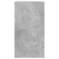 vidaXL Zapatero de madera de ingeniería gris hormigón 60x34x63,5 cm vidaXL Zapatero de madera de ingeniería gris hormigón 60x34x63,5 cm