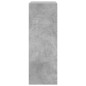 vidaXL Zapatero de madera de ingeniería gris hormigón 60x34x96,5 cm vidaXL Zapatero de madera de ingeniería gris hormigón 60x34x96,5 cm