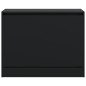 vidaXL Zapatero de madera de ingeniería negro 80x34x63 cm vidaXL Zapatero de madera de ingeniería negro 80x34x63 cm