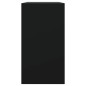 vidaXL Zapatero de madera de ingeniería negro 80x34x63 cm vidaXL Zapatero de madera de ingeniería negro 80x34x63 cm