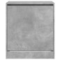 vidaXL Mueble zapatero madera contrachapada gris hormigón 70x36x60 cm vidaXL Mueble zapatero madera contrachapada gris hormigón 70x36x60 cm