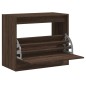vidaXL Zapatero de madera de ingeniería marrón roble 80x42x69 cm vidaXL Zapatero de madera de ingeniería marrón roble 80x42x69 cm