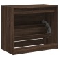 vidaXL Zapatero de madera de ingeniería marrón roble 80x42x69 cm vidaXL Zapatero de madera de ingeniería marrón roble 80x42x69 cm