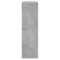 vidaXL Zapatero de madera de ingeniería gris hormigón 60x34x116 cm vidaXL Zapatero de madera de ingeniería gris hormigón 60x34x116 cm