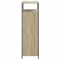 vidaXL Zapatero de madera de ingeniería roble Sonoma 60x34x112 cm vidaXL Zapatero de madera de ingeniería roble Sonoma 60x34x112 cm