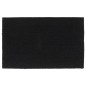 vidaXL Felpudo de fibra de coco negro 50x80 cm vidaXL Felpudo de fibra de coco negro 50x80 cm