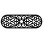 vidaXL Alfombrillas de escalera de goma 5 uds 25x75 cm