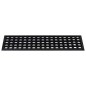 vidaXL Alfombrillas de escalera de goma 5 uds 25x75 cm