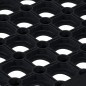 vidaXL Alfombrillas de escalera de goma 5 uds 25x75 cm