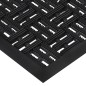 vidaXL Felpudo rectangular de goma 45x75 cm vidaXL Felpudo rectangular de goma 45x75 cm