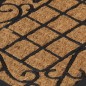 vidaXL Felpudo rectangular de goma y fibra de coco 45x75 cm vidaXL Felpudo rectangular de goma y fibra de coco 45x75 cm