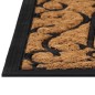 vidaXL Felpudo rectangular de goma y fibra de coco 45x75 cm vidaXL Felpudo rectangular de goma y fibra de coco 45x75 cm