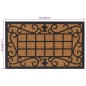 vidaXL Felpudo rectangular de goma y fibra de coco 45x75 cm vidaXL Felpudo rectangular de goma y fibra de coco 45x75 cm