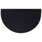 vidaXL Felpudo semicircular de goma y fibra de coco 45x75 cm vidaXL Felpudo semicircular de goma y fibra de coco 45x75 cm