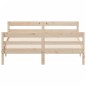vidaXL Estructura de cama con cabecero madera maciza pino 140x200 cm vidaXL Estructura de cama con cabecero madera maciza pino 140x200 cm