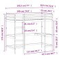 vidaXL Cama alta con escritorio madera maciza pino blanca 75x190 cm vidaXL Cama alta con escritorio madera maciza pino blanca 75x190 cm