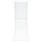 vidaXL Soporte para acuario madera de ingeniería blanco 75x36x72,5 cm