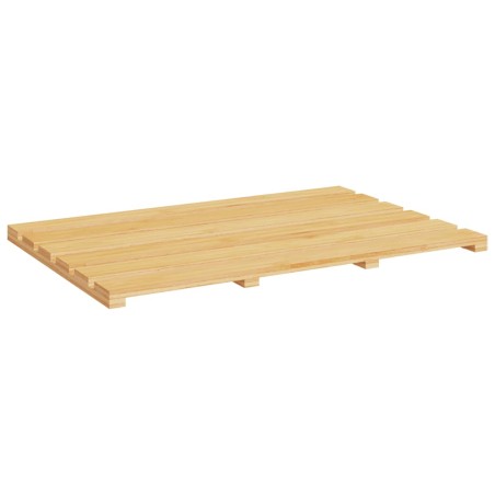 vidaXL Alfombra de baño de bambú 54x36 cm