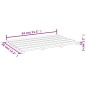 vidaXL Alfombra de baño de bambú 54x36 cm vidaXL Alfombra de baño de bambú 54x36 cm
