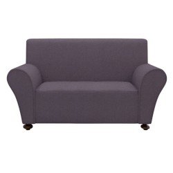 vidaXL Funda para sofá elástica tela jersey poliéster gris antracita