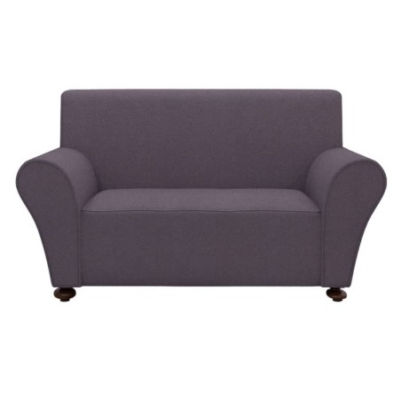 vidaXL Funda para sofá elástica tela jersey poliéster gris antracita