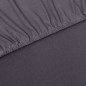 vidaXL Funda para sofá elástica tela jersey poliéster gris antracita