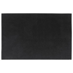 vidaXL Felpudo de fibra de coco gris oscuro 40x60 cm