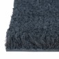 vidaXL Felpudo semicircular de fibra de coco gris oscuro 50x80 cm vidaXL Felpudo semicircular de fibra de coco gris oscuro 50x80 cm