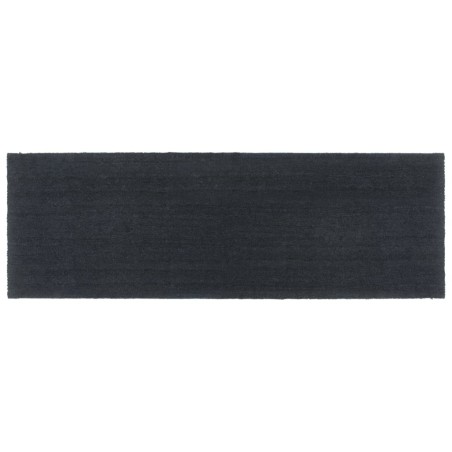 vidaXL Felpudo de fibra de coco gris oscuro 100x300 cm