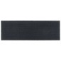 vidaXL Felpudo de fibra de coco gris oscuro 100x300 cm vidaXL Felpudo de fibra de coco gris oscuro 100x300 cm