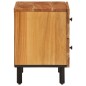 vidaXL Mesitas de noche 2 uds madera maciza de acacia 40x33x46 cm vidaXL Mesitas de noche 2 uds madera maciza de acacia 40x33x46 cm