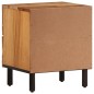 vidaXL Mesitas de noche 2 uds madera maciza de acacia 40x33x46 cm vidaXL Mesitas de noche 2 uds madera maciza de acacia 40x33x46 cm