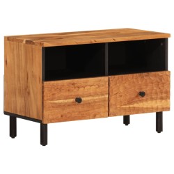 vidaXL Mueble de TV madera maciza de acacia 70x33x46 cm
