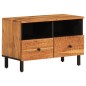 vidaXL Mueble de TV madera maciza de acacia 70x33x46 cm