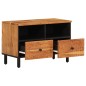 vidaXL Mueble de TV madera maciza de acacia 70x33x46 cm