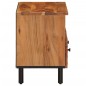 vidaXL Mueble de TV madera maciza de acacia 70x33x46 cm