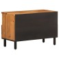 vidaXL Mueble de TV madera maciza de acacia 70x33x46 cm