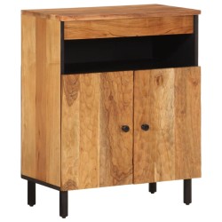 vidaXL Armario auxiliar madera maciza de acacia 60x33x75 cm