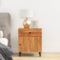 vidaXL Mesita de noche madera maciza de acacia 50x33x60 cm vidaXL Mesita de noche madera maciza de acacia 50x33x60 cm