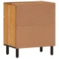 vidaXL Mesita de noche madera maciza de acacia 50x33x60 cm vidaXL Mesita de noche madera maciza de acacia 50x33x60 cm