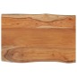 vidaXL Mesa auxiliar madera maciza acacia borde natural 60x40x2,5 cm vidaXL Mesa auxiliar madera maciza acacia borde natural 60x40x2,5 cm