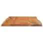 vidaXL Mesa auxiliar madera maciza acacia borde natural 60x40x2,5 cm vidaXL Mesa auxiliar madera maciza acacia borde natural 60x40x2,5 cm
