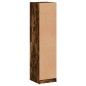 vidaXL Aparador con puerta de vidrio roble ahumado 35x37x142 cm vidaXL Aparador con puerta de vidrio roble ahumado 35x37x142 cm