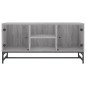 vidaXL Mueble de TV con puertas de vidrio gris Sonoma 102x37x50 cm vidaXL Mueble de TV con puertas de vidrio gris Sonoma 102x37x50 cm