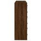 vidaXL Estantería con puertas madera marrón roble 136x37x109 cm vidaXL Estantería con puertas madera marrón roble 136x37x109 cm